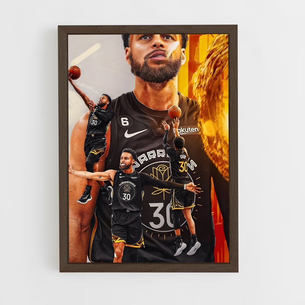Poster Stephen curry – affiche Basketball (vue 5)